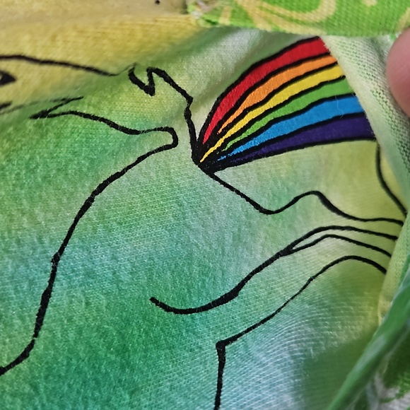 St Patricks Day Lucky Day unicorn pocket tee - Picture 3 of 6